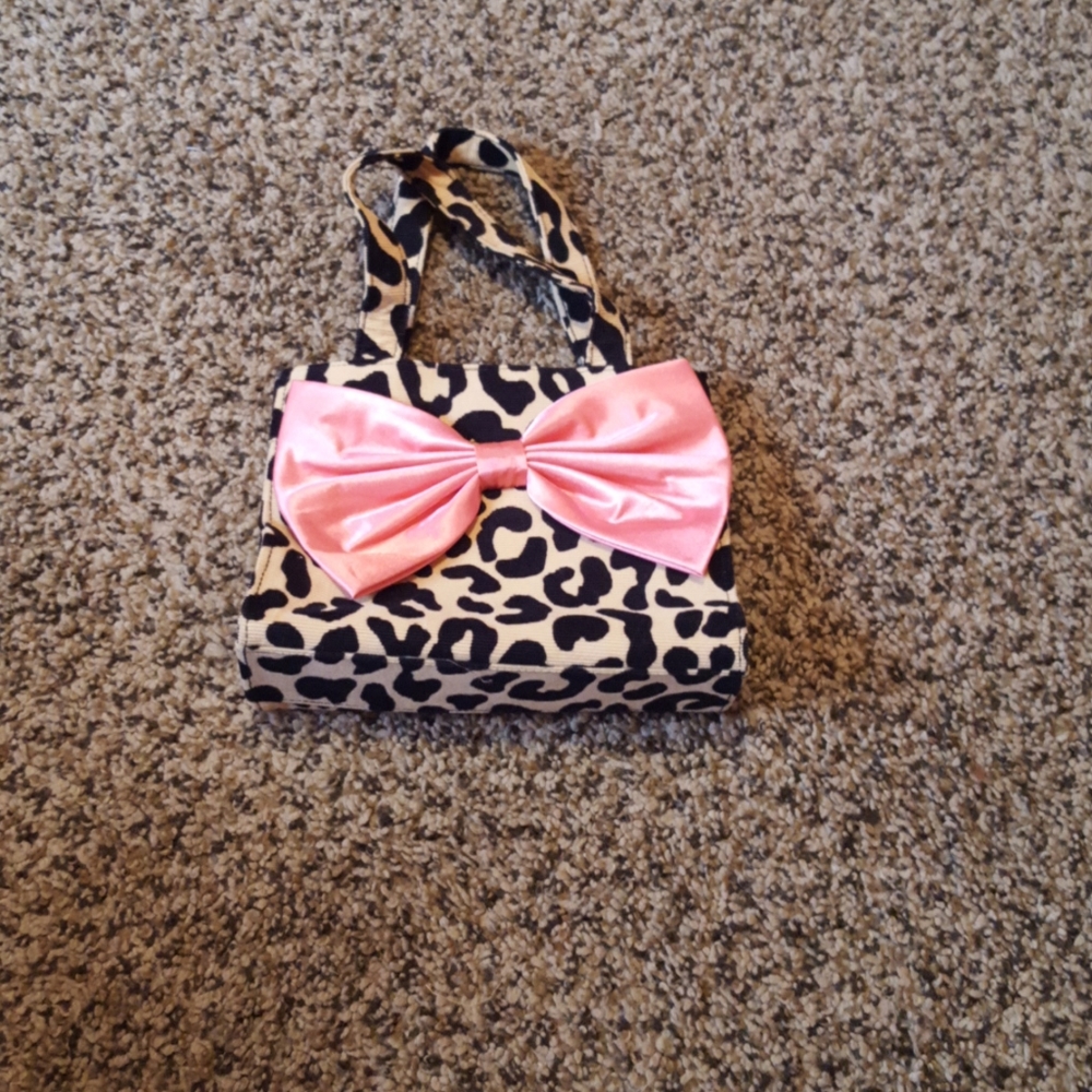 Cheetah print purse